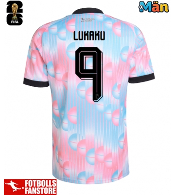 Belgien Romelu Lukaku #9 Bortatröja VM 2026 Kortärmad